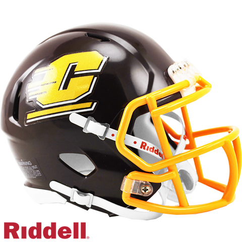 Central Michigan Chippewas Helmet Riddell Replica Mini Speed Style
