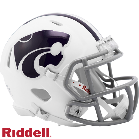 Kansas State Wildcats Helmet Riddell Replica Mini Speed Style
