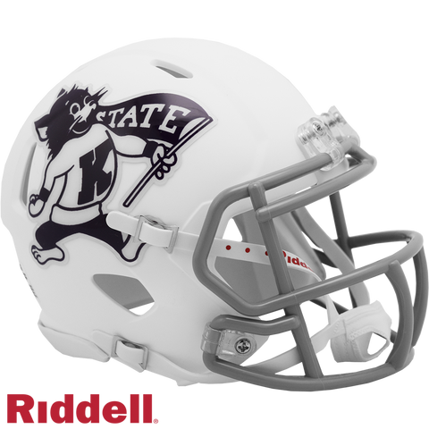 Kansas State Wildcats Helmet Riddell Replica Mini Speed Style Willie