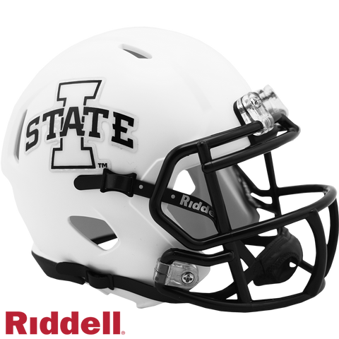 Iowa State Cyclones Helmet Riddell Replica Mini Speed Style White