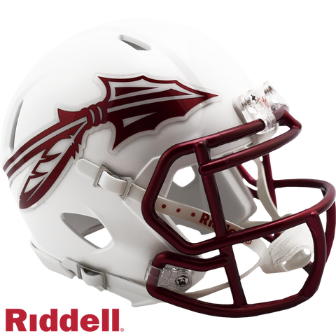 Florida State Seminoles Helmet Riddell Replica Mini Speed Style White 2023