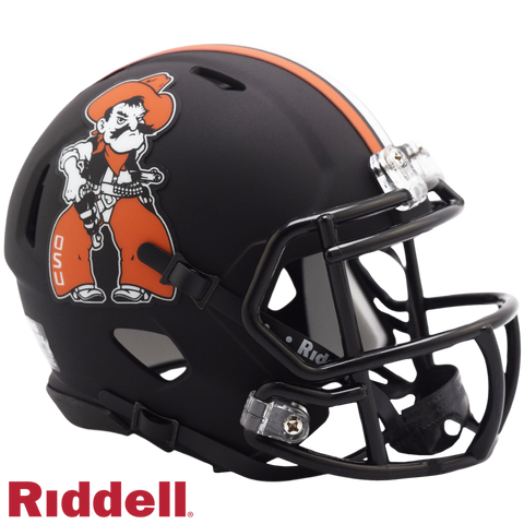 Oklahoma State Cowboys Helmet Riddell Replica Mini Speed Style Pistol Pete