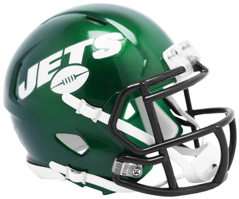 New York Jets Helmet Riddell Replica Mini Speed Style 2019-2023 Throwback