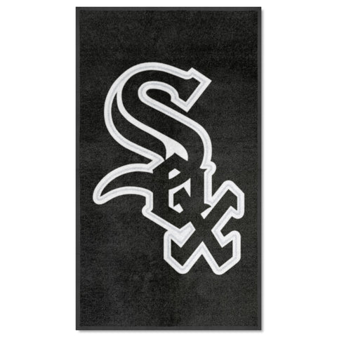 Chicago White Sox 3X5 High-Traffic Mat with Durable Rubber Backing