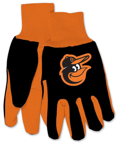Baltimore Orioles Gloves Two Tone Style Youth Size