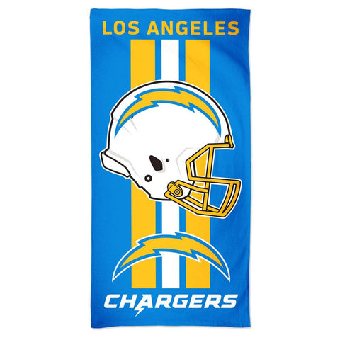 Los Angeles Chargers Towel 30x60 Beach Style