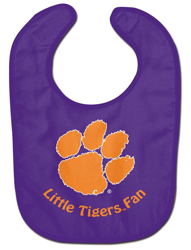 Clemson Tigers Baby Bib - All Pro Little Fan