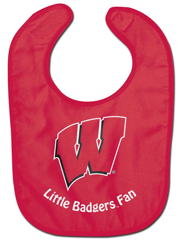 Wisconsin Badgers Baby Bib - All Pro Little Fan - Special Order