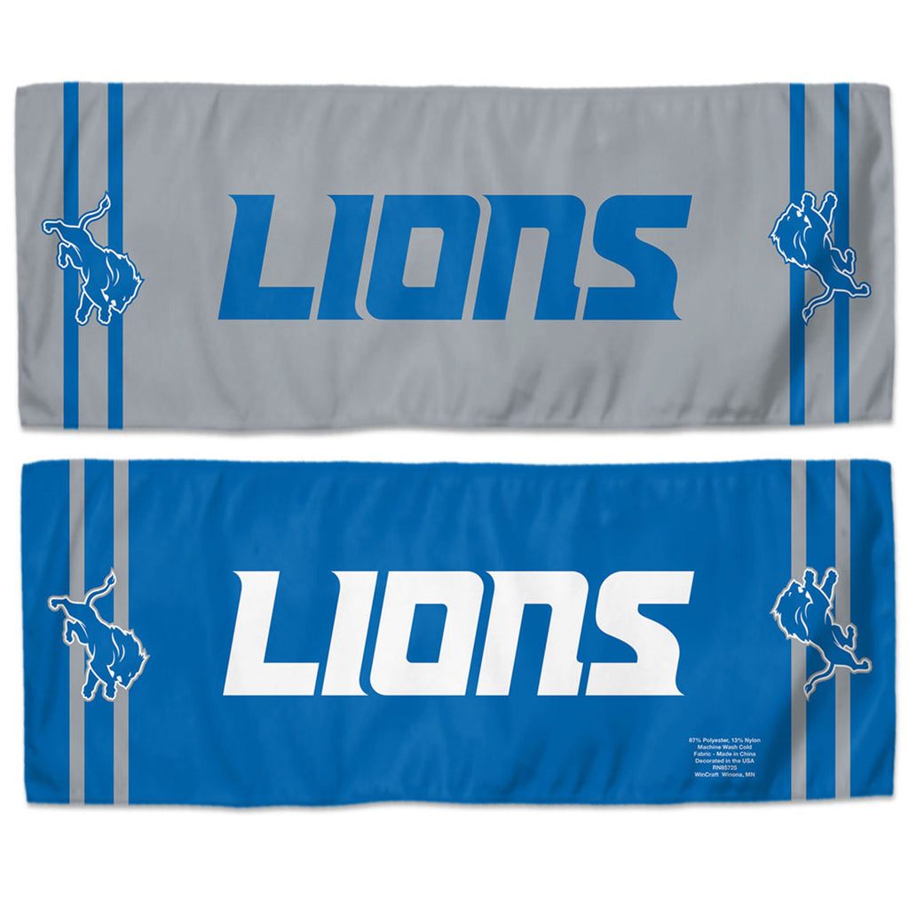 Detroit Lions Cooling Towel 12x30 - Special Order