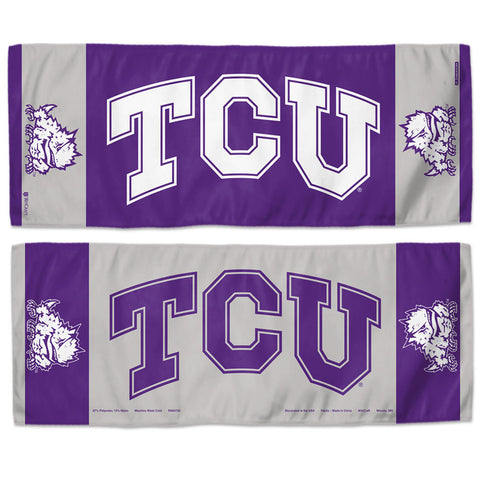 TCU Horned Frogs Cooling Towel 12x30 - Special Order