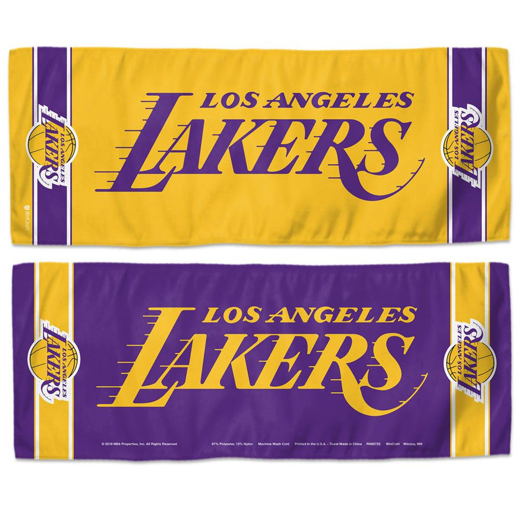 Los Angeles Lakers Cooling Towel 12x30