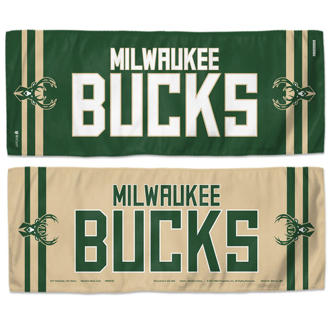 Milwaukee Bucks Cooling Towel 12x30 - Special Order
