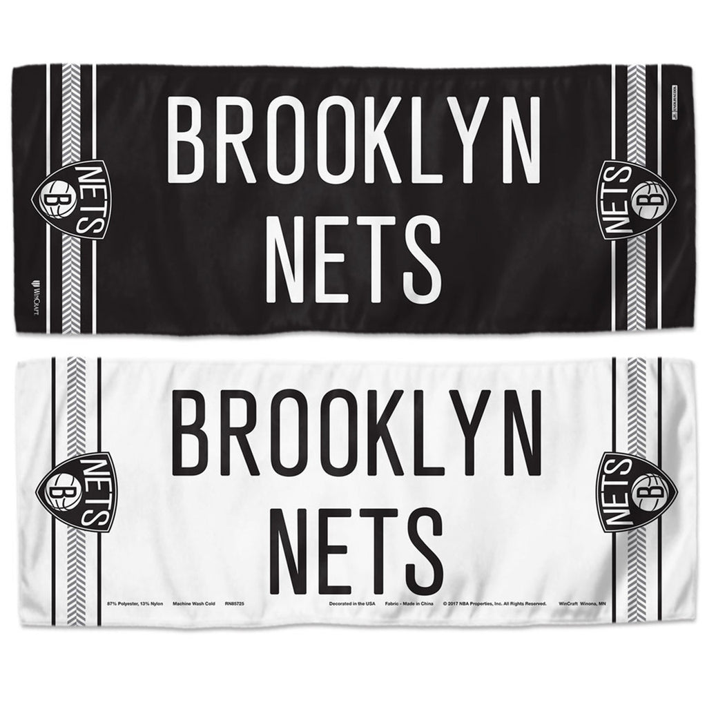 Brooklyn Nets Cooling Towel 12x30 - Special Order