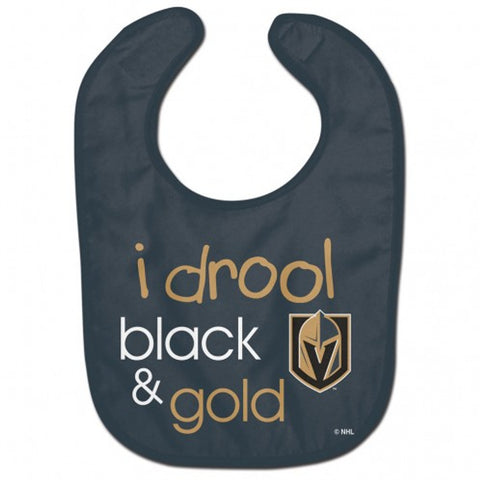 Vegas Golden Knights Baby Bib All Pro Style I Drool Design - Special Order