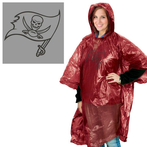 Tampa Bay Buccaneers Rain Poncho