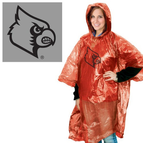 Louisville Cardinals Rain Poncho Special Order