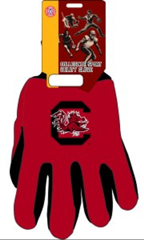 South Carolina Gamecocks Gloves Two Tone Style Adult Size
