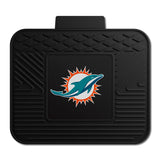 Miami Dolphins Back Seat Car Utility Mat - 14in. x 17in.