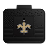New Orleans Saints Back Seat Car Utility Mat - 14in. x 17in.