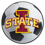 Iowa State Cyclones Soccer Ball Rug - 27in. Diameter