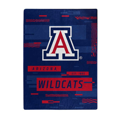 Arizona Wildcats Blanket 60x80 Raschel Digitize Design