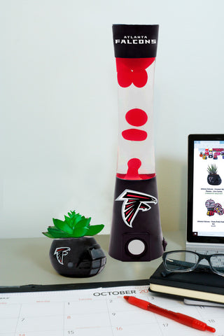 Atlanta Falcons Magma Lamp - Bluetooth Speaker