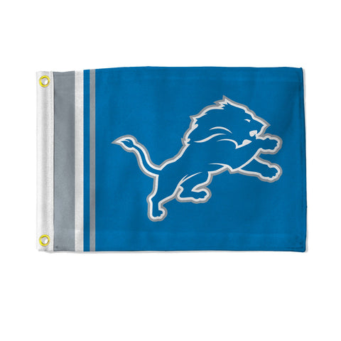Detroit Lions Flag 12x17 Striped Utility
