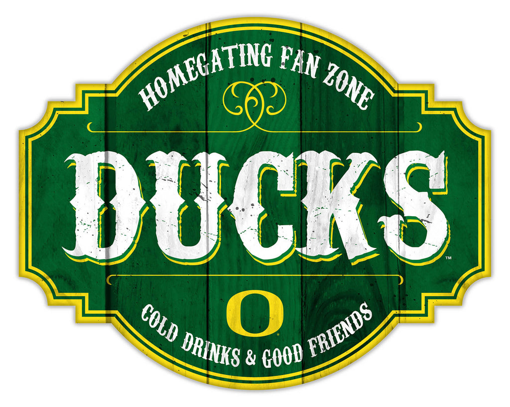 Oregon Ducks Sign Wood 12 Inch Homegating Tavern