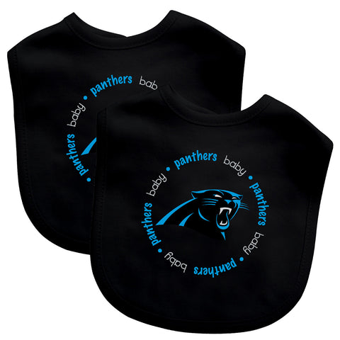 Carolina Panthers Baby Bib 2 Pack
