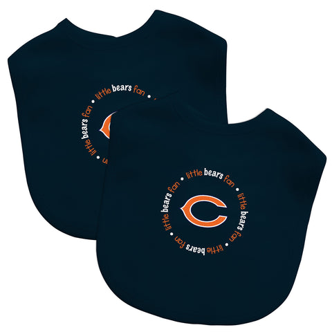 Chicago Bears Baby Bib 2 Pack