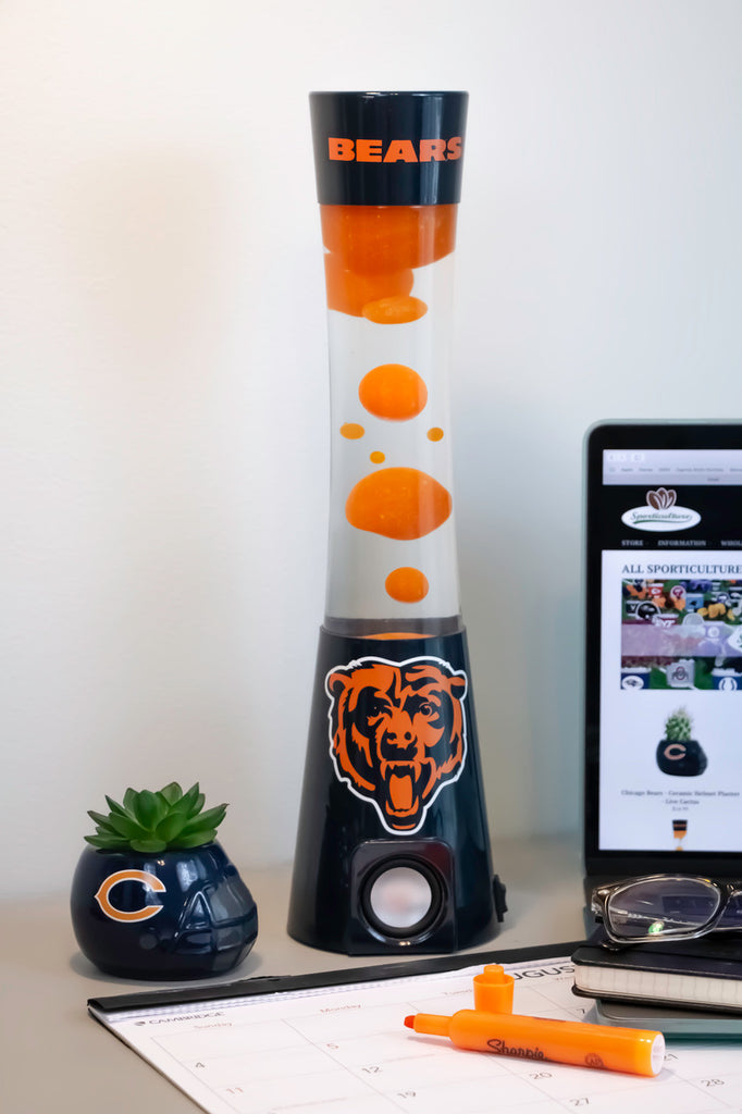 Chicago Bears Magma Lamp - Bluetooth Speaker