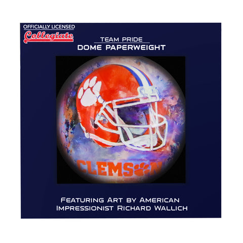 Clemson Tigers Paperweight Domed