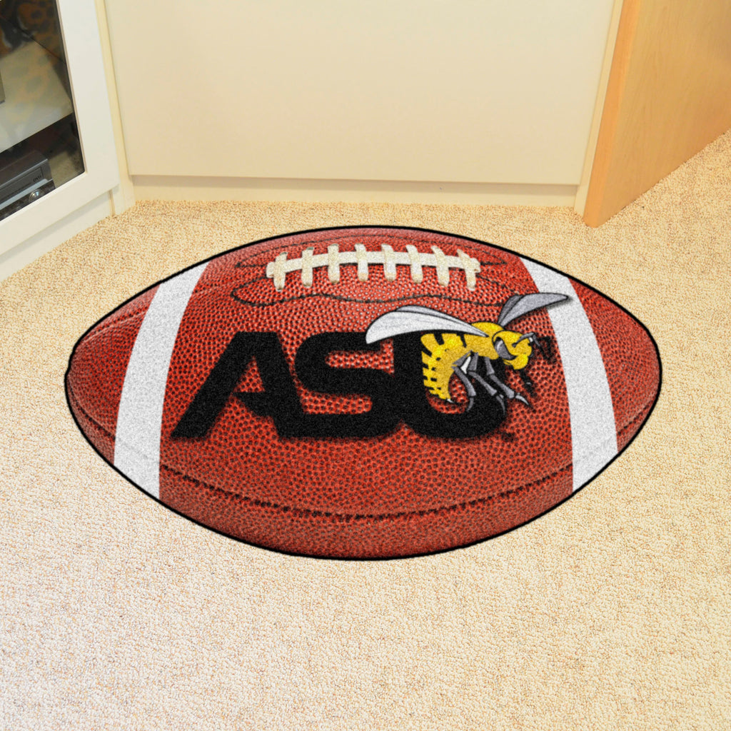 Alabama State Hornets Football Rug - 20.5in. x 32.5in.