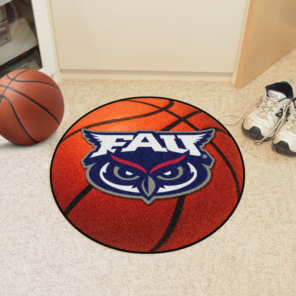 FAU Owls Basketball Rug - 27in. Diameter