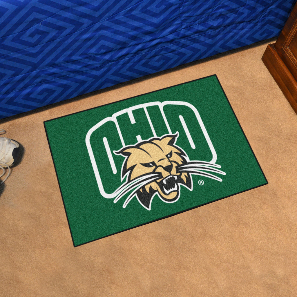 Ohio Bobcats Starter Mat Accent Rug - 19in. x 30in.