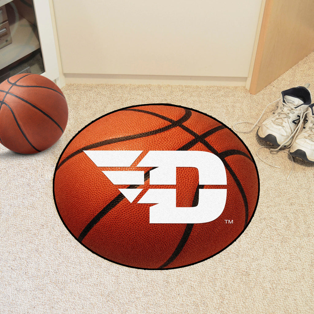 Dayton Flyers Basketball Rug - 27in. Diameter