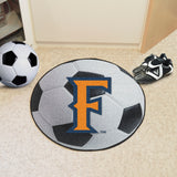 Cal State - Fullerton Titans Soccer Ball Rug - 27in. Diameter