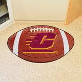 Central Michigan Chippewas Football Rug - 20.5in. x 32.5in.