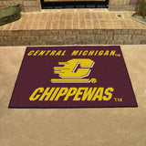 Central Michigan Chippewas All-Star Rug - 34 in. x 42.5 in.