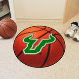 South Florida Bulls Basketball Rug - 27in. Diameter