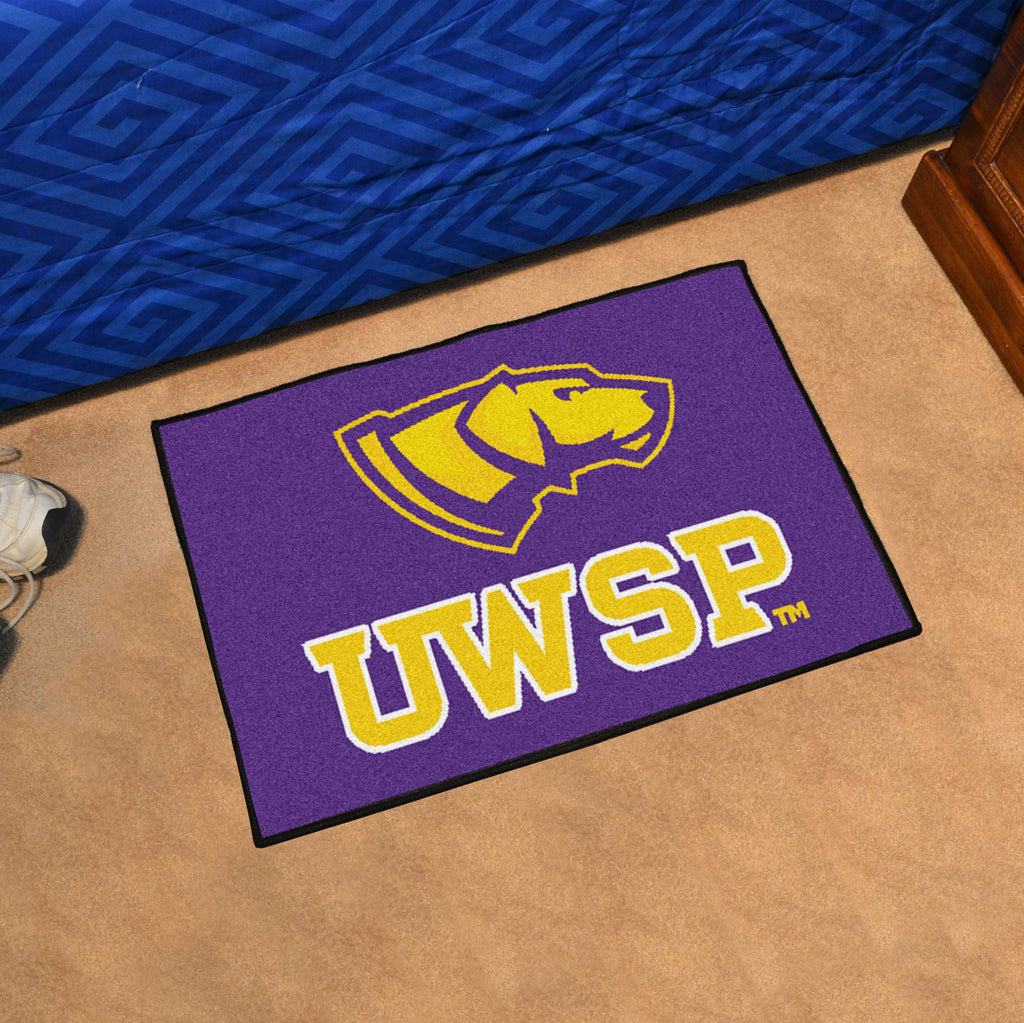 Wisconsin-Stevens Point Pointers Starter Mat Accent Rug - 19in. x 30in.