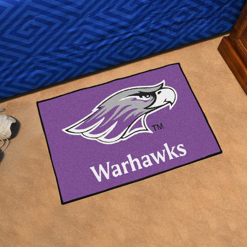 Wisconsin-Whitewater Pointers Starter Mat Accent Rug - 19in. x 30in.