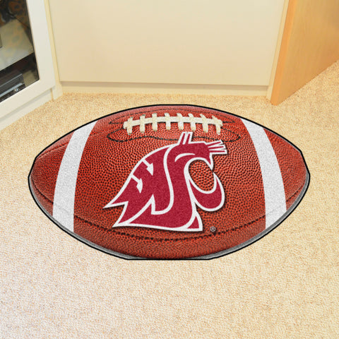 Washington State Cougars Football Rug - 20.5in. x 32.5in.