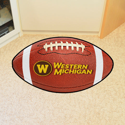 Western Michigan Broncos Football Rug - 20.5in. x 32.5in.