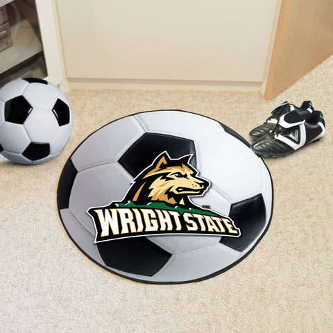 Wright State Raiders Soccer Ball Rug - 27in. Diameter