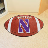 Northwestern Wildcats Football Rug - 20.5in. x 32.5in.