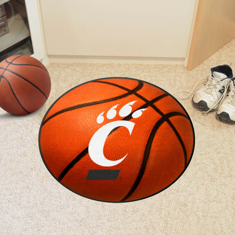 Cincinnati Bearcats Basketball Rug - 27in. Diameter
