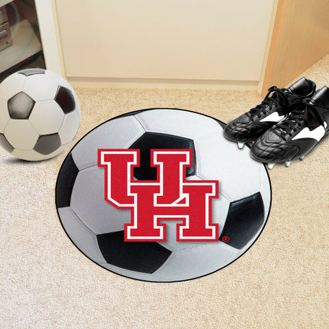 Houston Cougars Soccer Ball Rug - 27in. Diameter