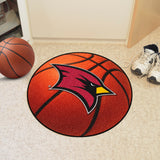 Saginaw Valley State Cardinals Basketball Rug - 27in. Diameter