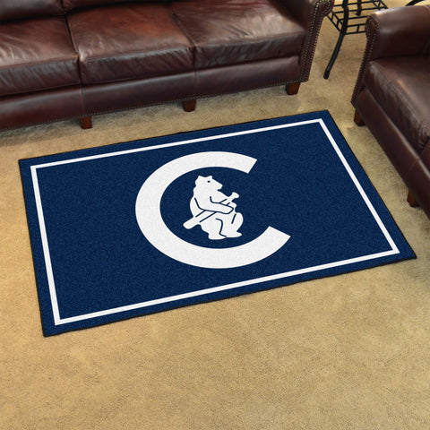 Chicago Cubs 4ft. x 6ft. Plush Area Rug1911